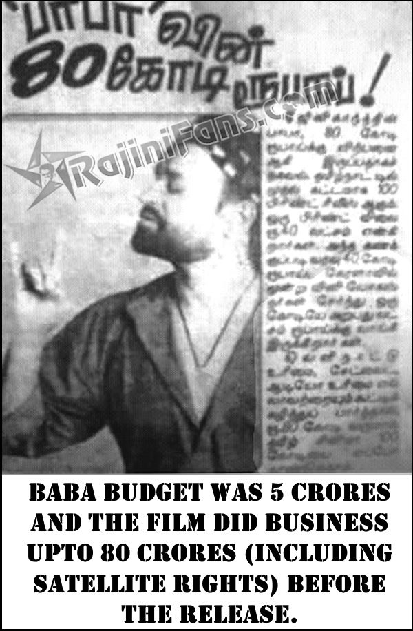 Baba (Part 8) - Rajinikanth Box Office Reports - Rajinifans.com