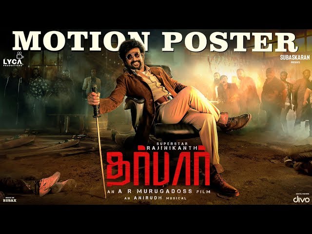 Darbar Movie First Look Motion Poster