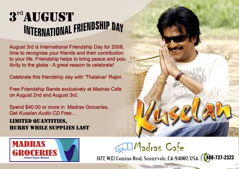 Kuselan Friendship Day special - Kuselan USA Updates