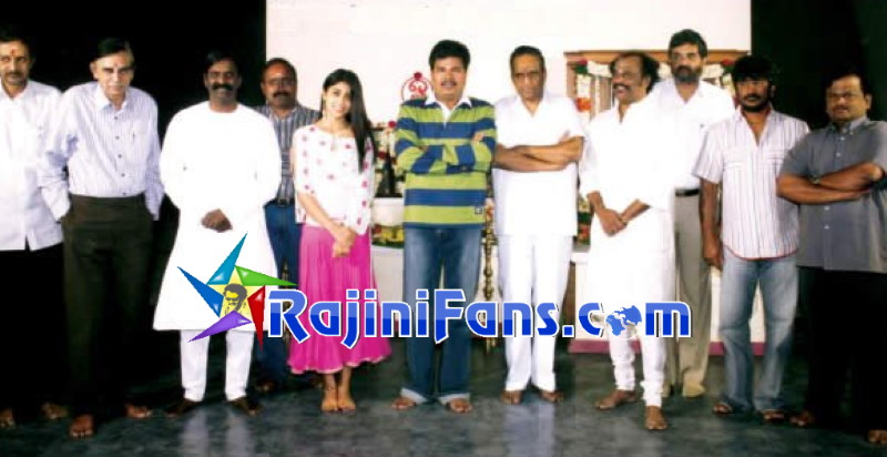 Sivaji The Boss Movie Poojai News and Photos